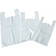 BASIC BOLSA CAMISETA BLANCA 50x60cm 100-PACK 5060200